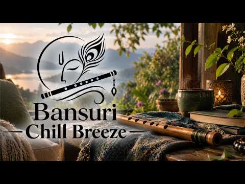 Bansuri Chill Flow 🌿 Relaxing Indian Flute &amp; Piano Music for Stress Relief, Focus &amp; Inner Peace