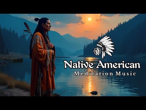 Whispers of the River 🌊 Native American Spirit Flute for Deep Meditation, Relaxation & Inner Peace 🪶