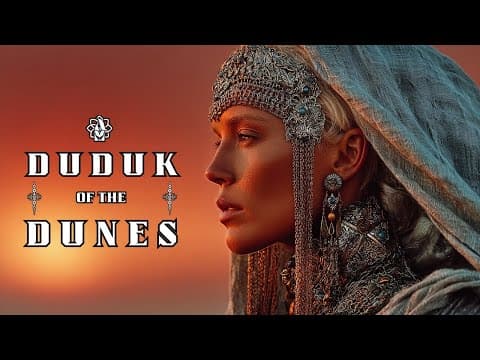 Duduk of Serene Dunes 🌅 Cinematic Relaxation Soundscape for Meditation, Deep Rest, Focus &amp; Peace