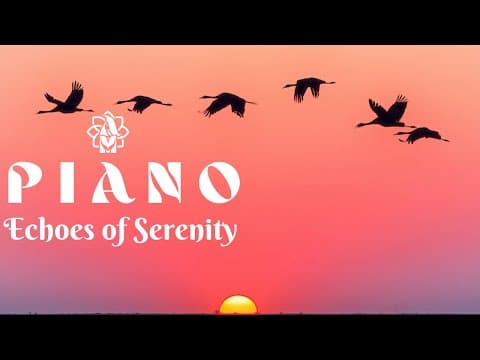 Flying to Infinity🌿Relaxing Piano Music, Soothing, Stress Relief, Fall Asleep, Mindfulness
