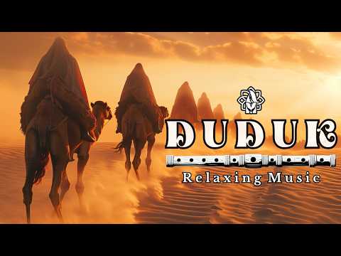 Golden Desert Horizon 🌅 Duduk Meditation Music for Relaxation, Mindfulness, Inner Peace &amp; Serenity