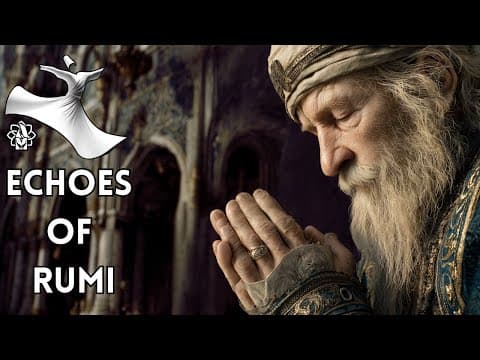 Echoes of Rumi ✨ Mystical Meditation Music for Inner Peace, Timeless Love &  Whispers of the Soul