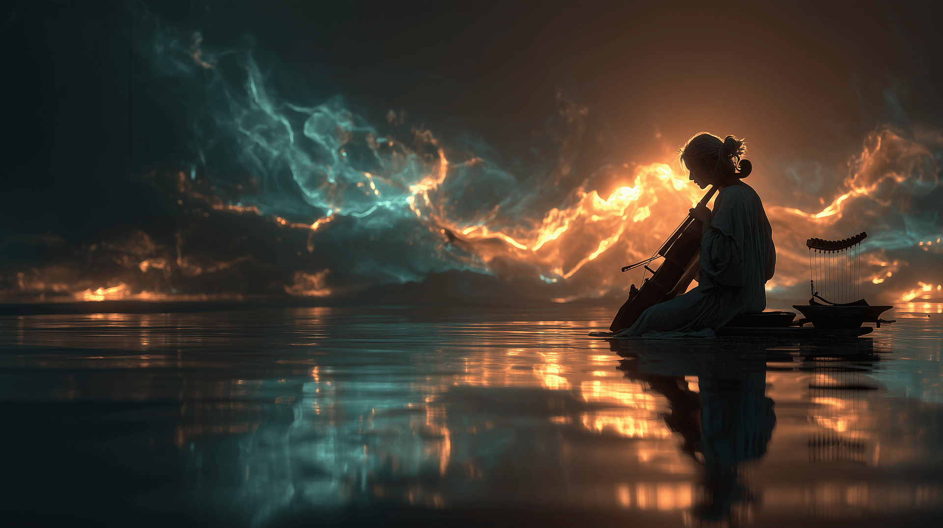 Sound, Mind, and Genre - A Neurochemical Exploration of Instrumental Music